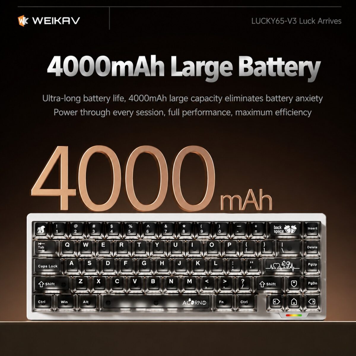 WEIKAV LUCKY65 V3 Mechanical Keyboard