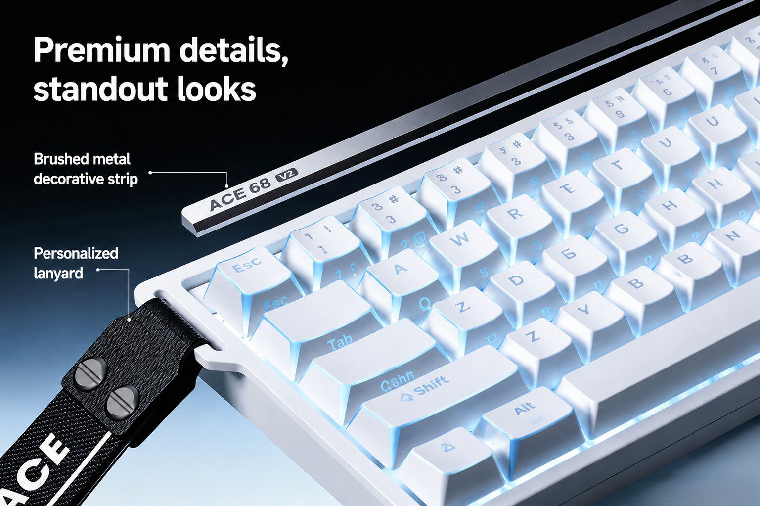 MCHOSE Ace68 V2 Hall Effect Keyboard