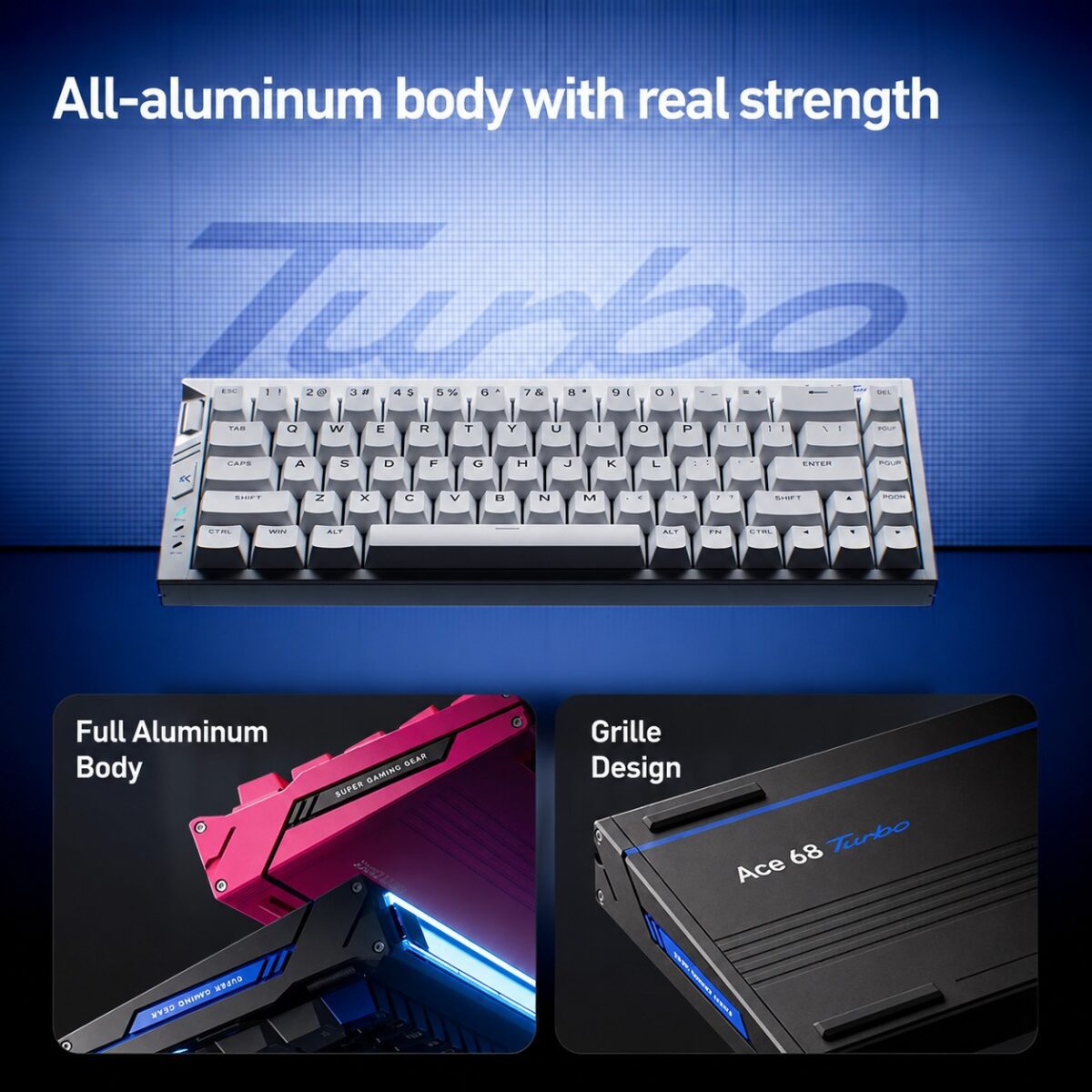 MCHOSE Ace68 Turbo Hall Effect Keyboard
