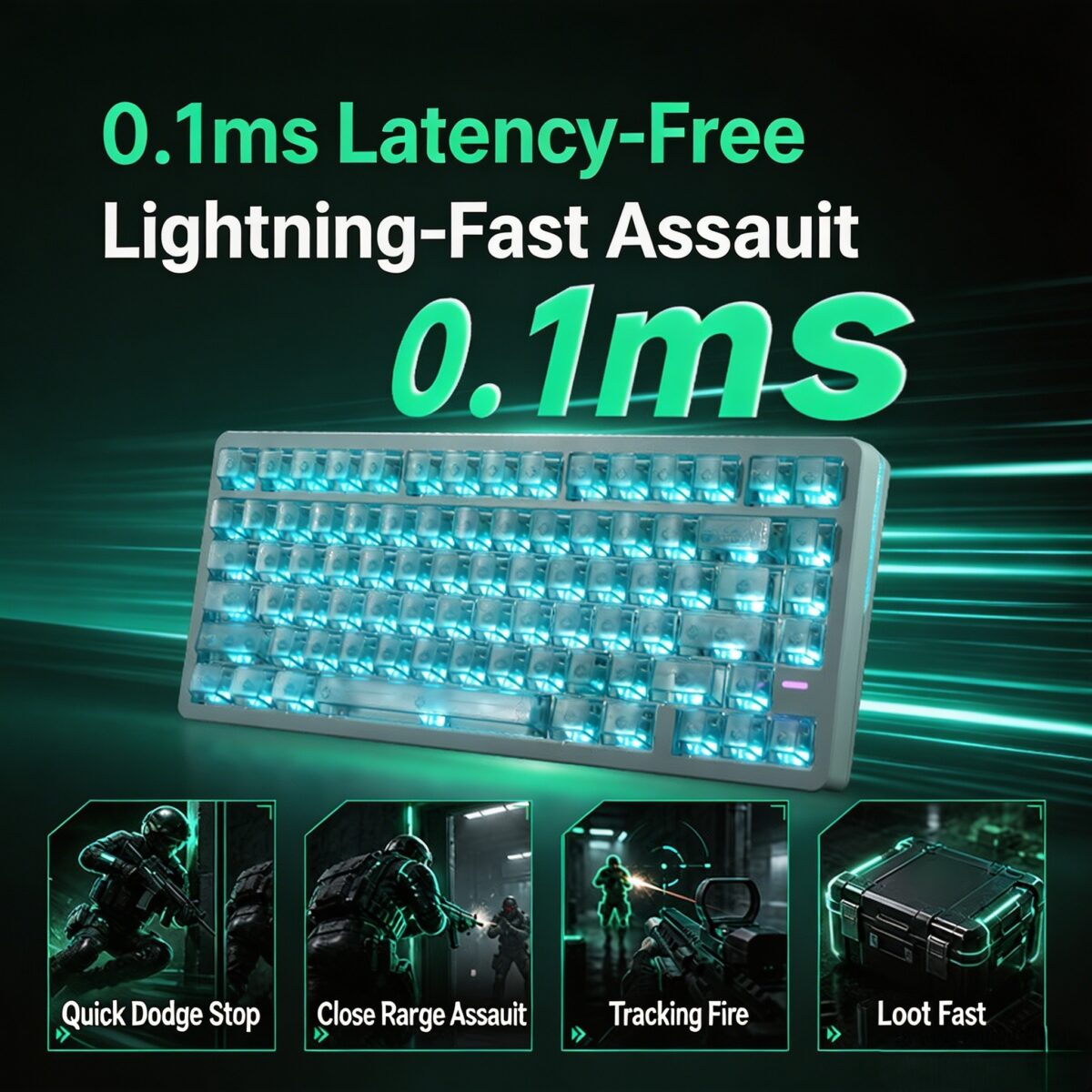 VGN Neon75 Air Hall Effect Keyboard
