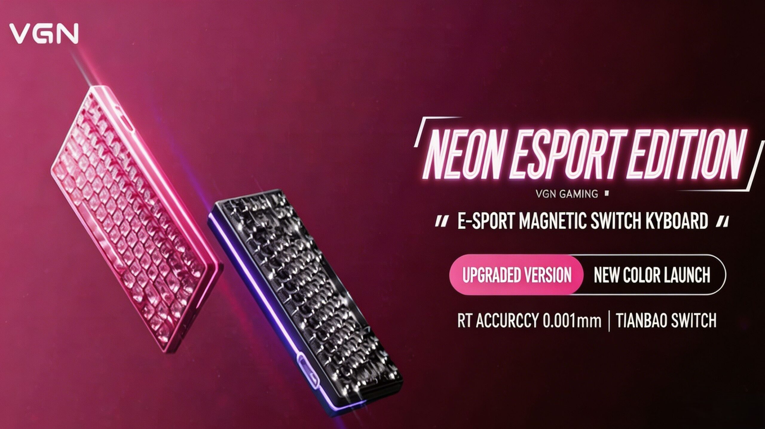 VGN Neon75 Hall Effect Keyboard