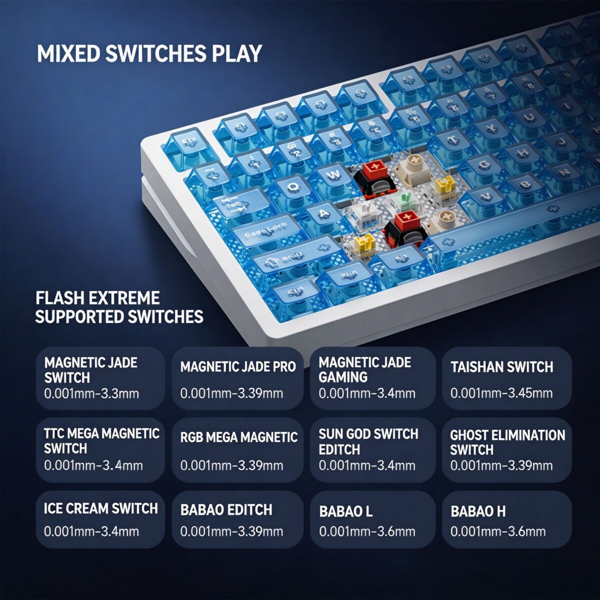 VGN Flash 75 Extreme Hall Effect Keyboard