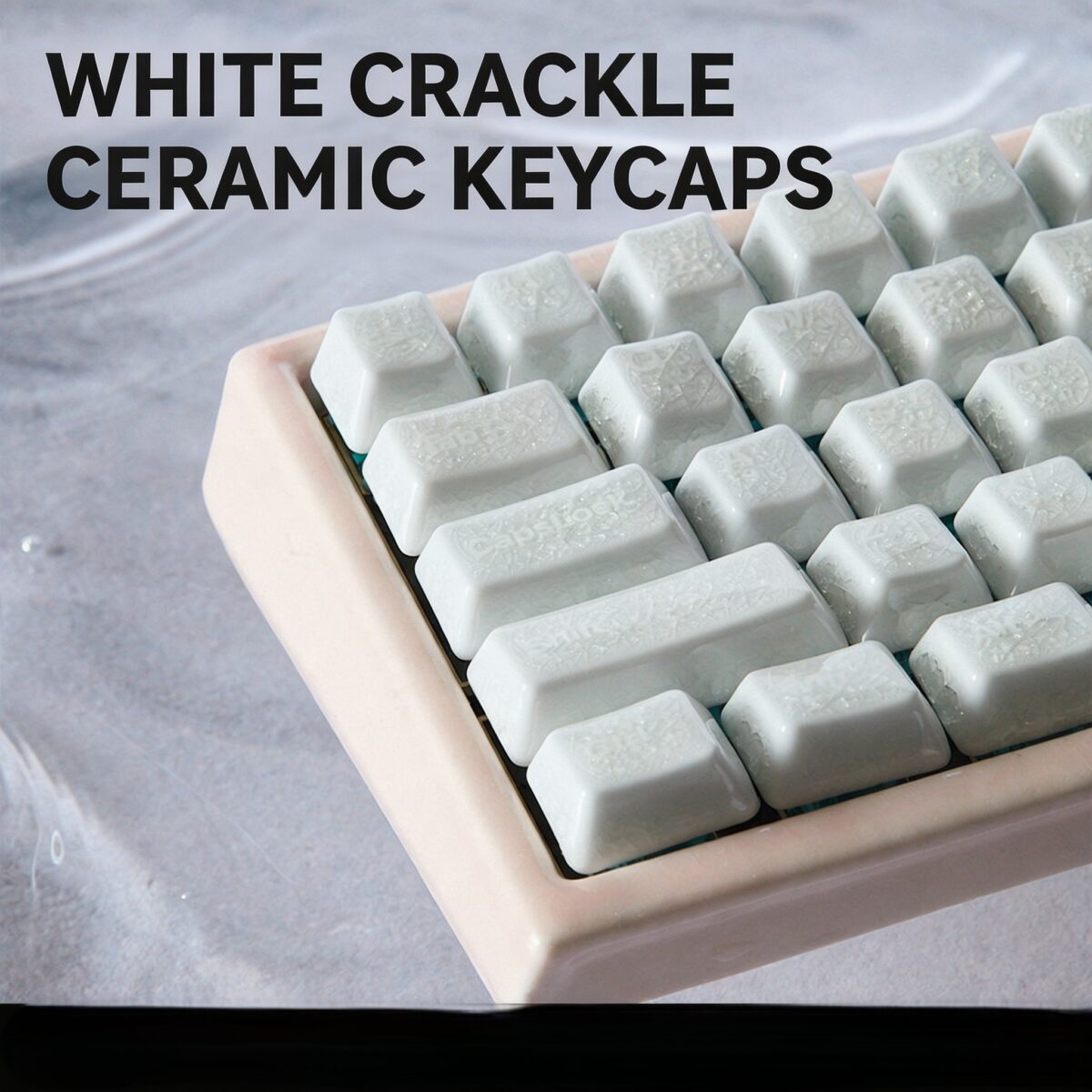 HEK Crackle Series Ceramic Keycaps