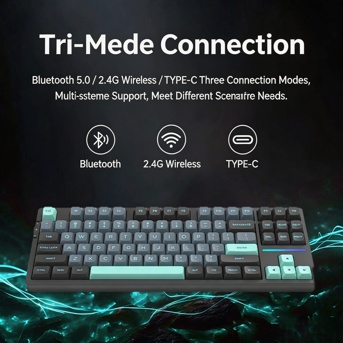 VGN V87 Tri-Mode Mechanical Keyboard