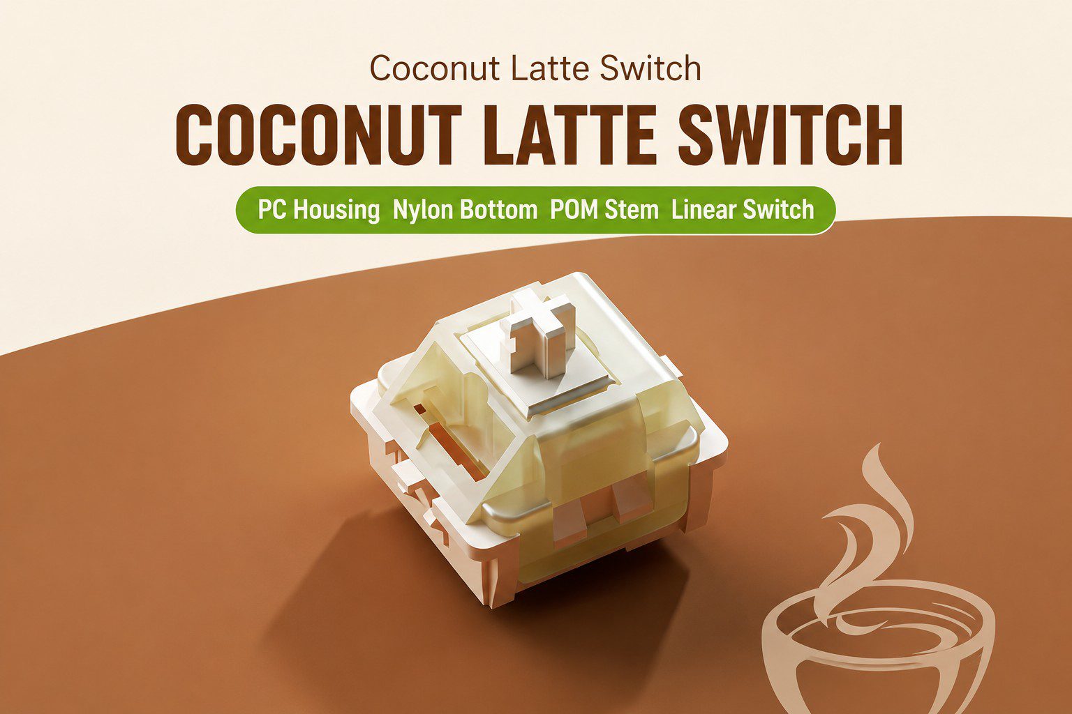 WEIKAV Coconut Latte Switches