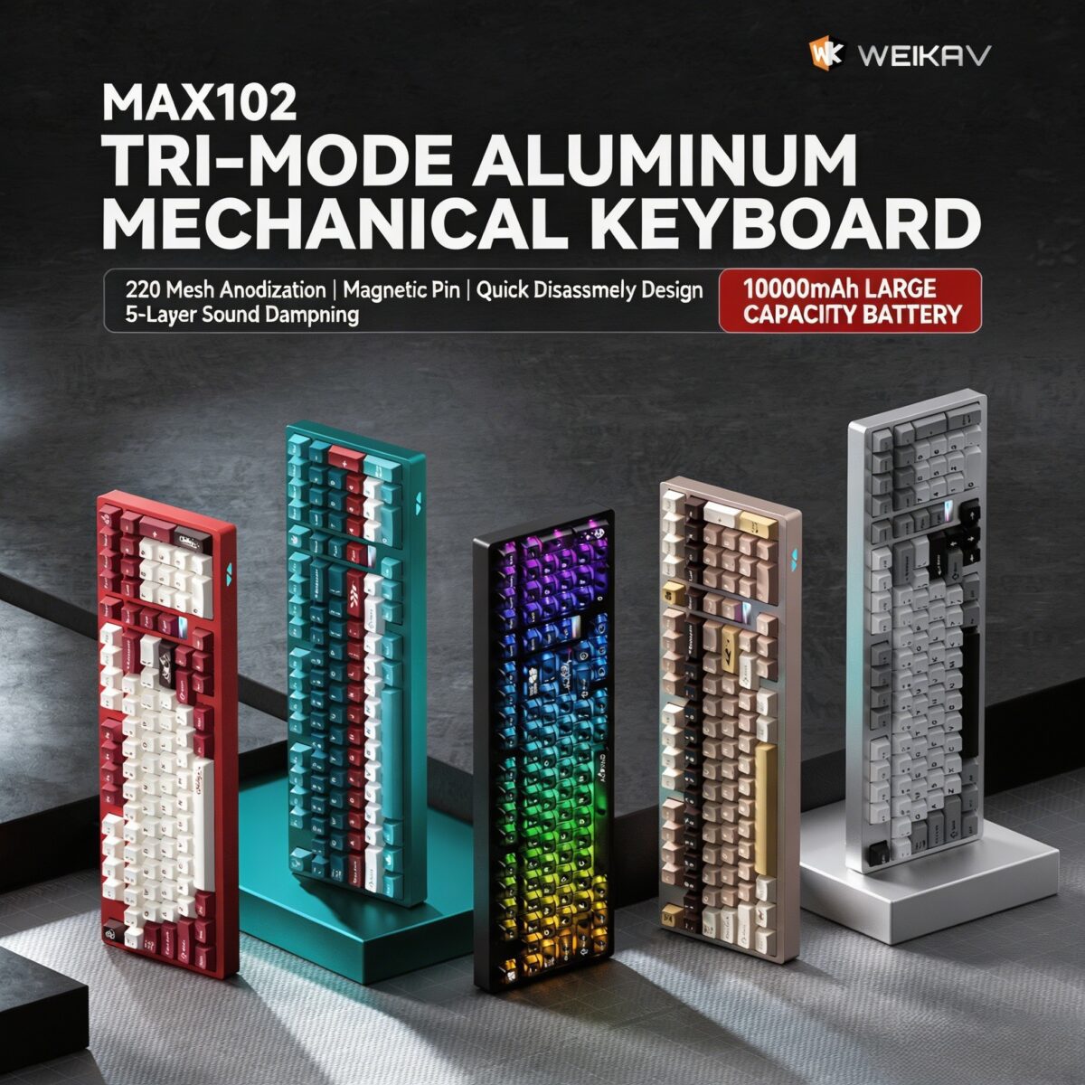 WEIKAV MAX102 Mechanical Keyboard