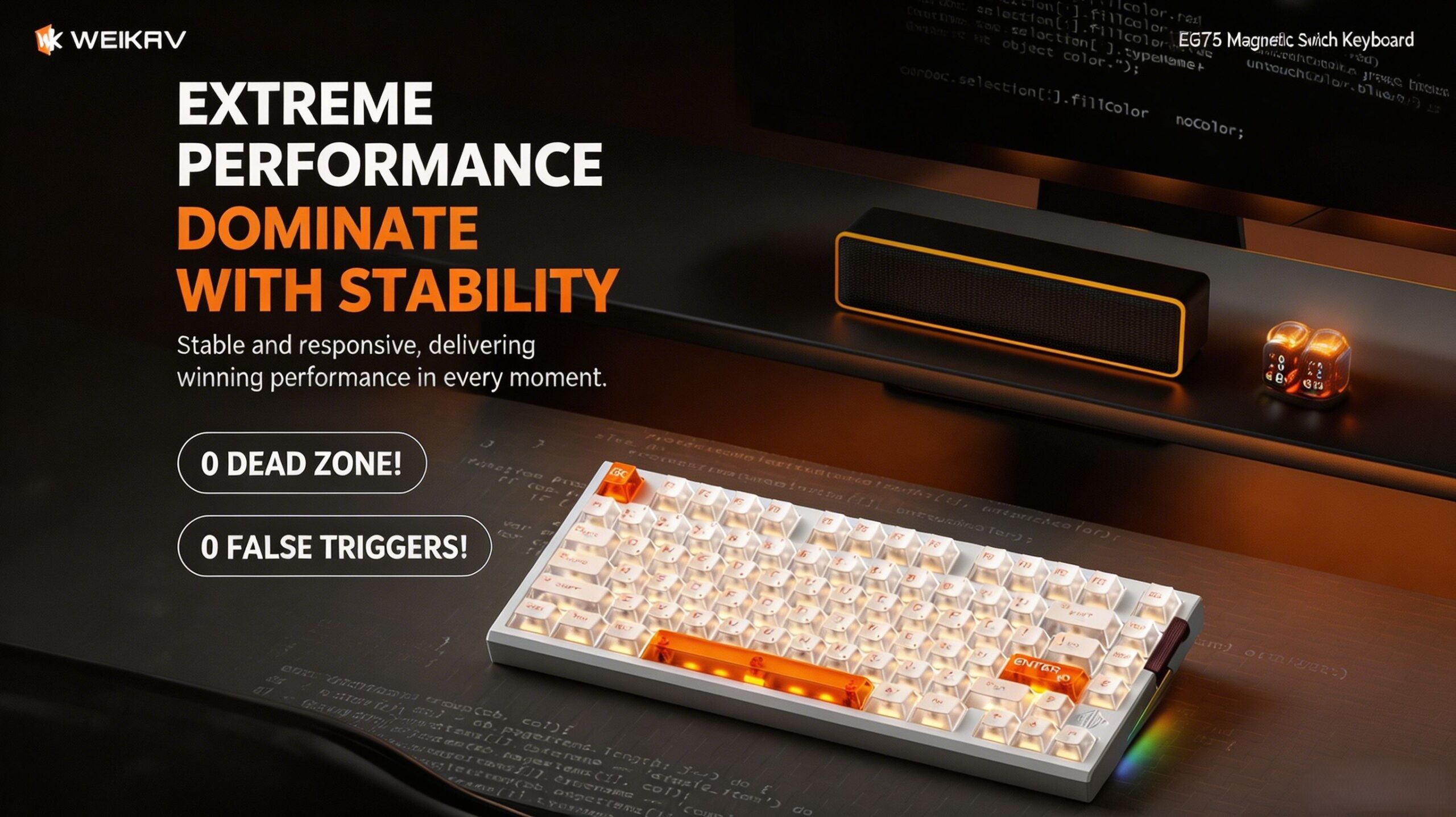 WEIKAV EG75 Hall Effect Keyboard