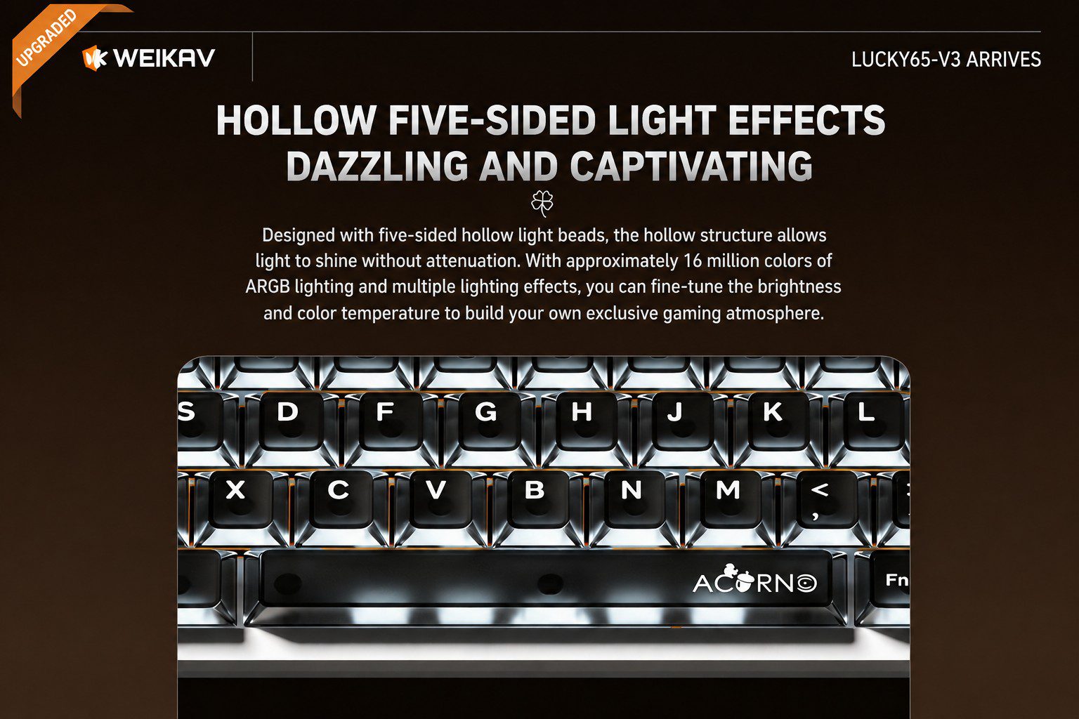 WEIKAV LUCKY65 V3 Mechanical Keyboard