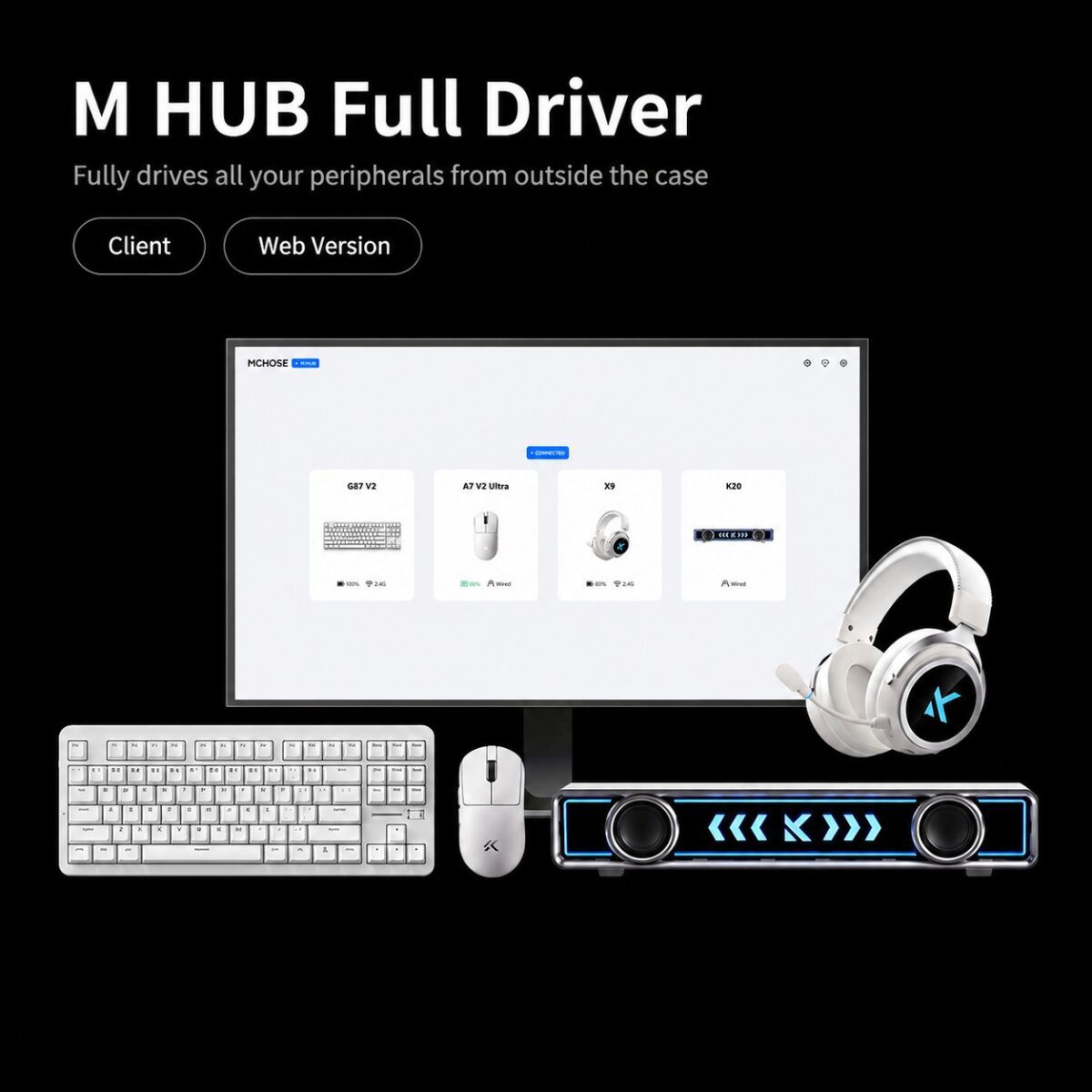 MCHOSE G87 V2 Mechanical Keyboard