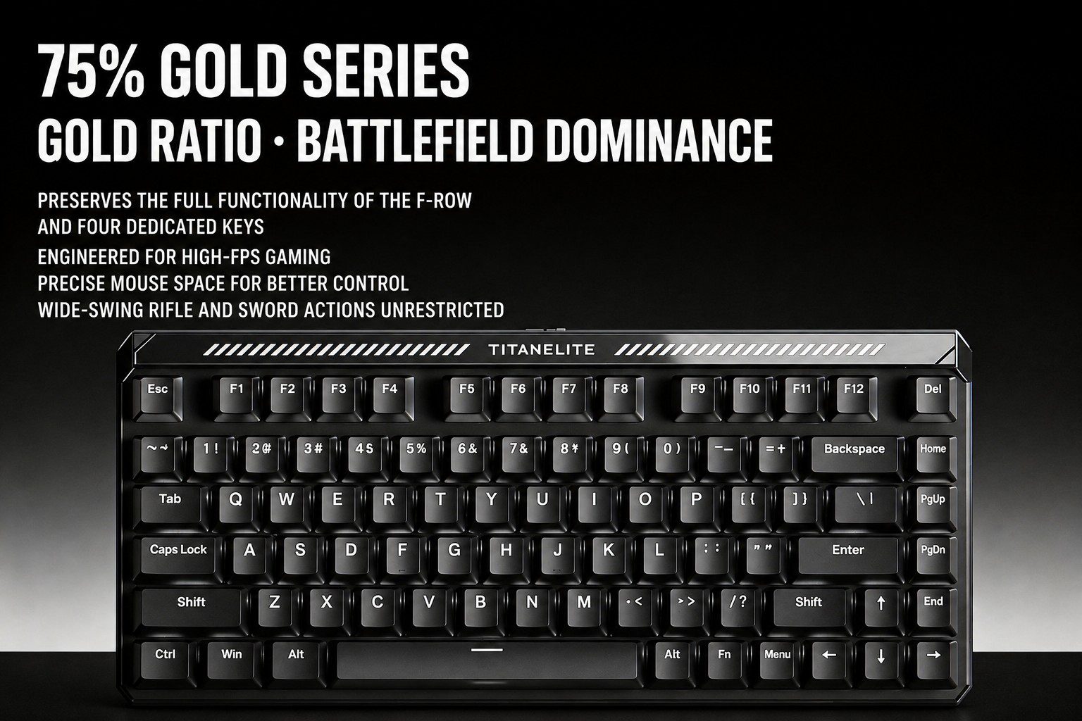 MADLIONS TITAN75 Turbo Hall Effect Keyboard