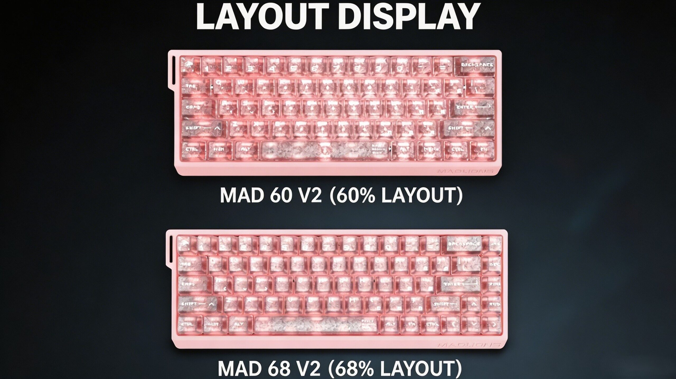 MADLIONS MAD60/68 V2 Hall Effect Keyboard