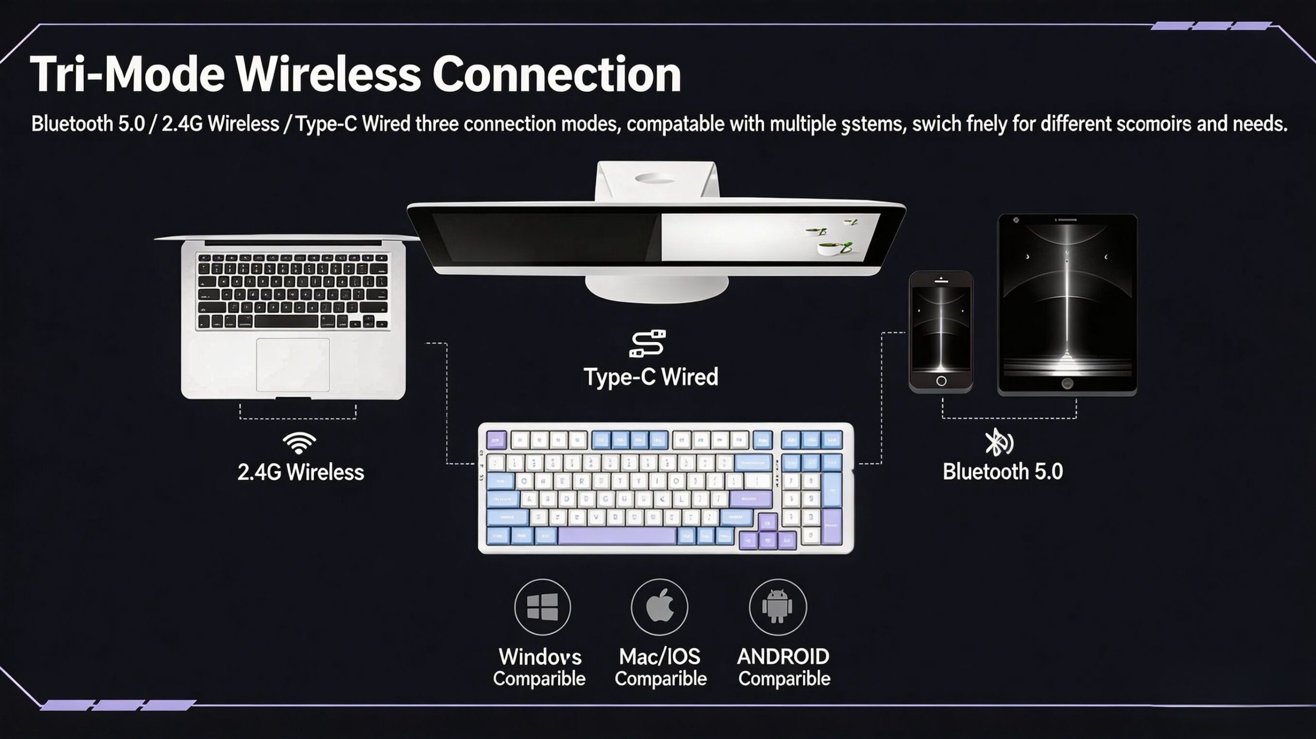 VGN V98Pro V2 Mechanical Keyboard