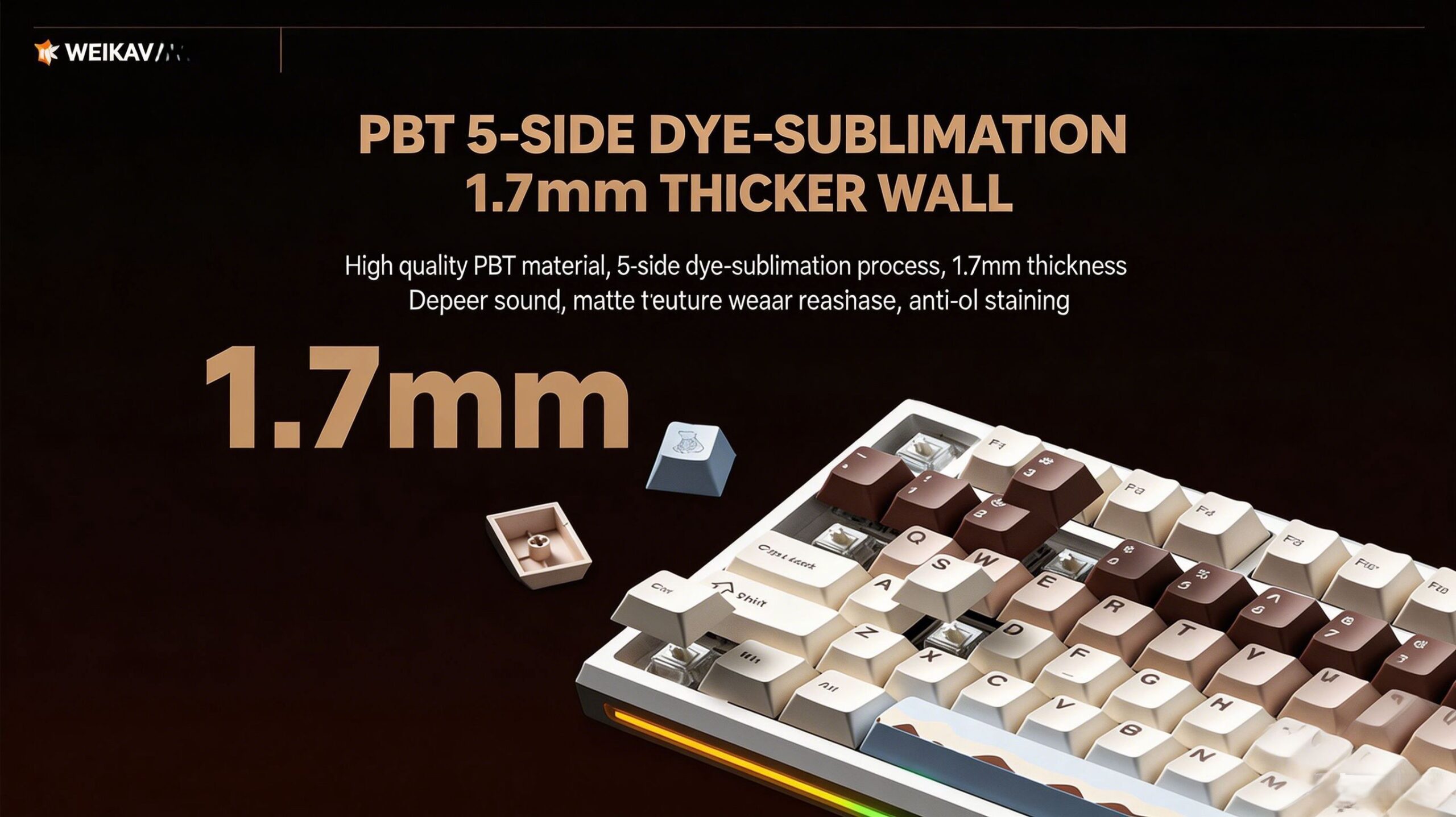 WEIKAV NUT108 Mechanical Keyboard