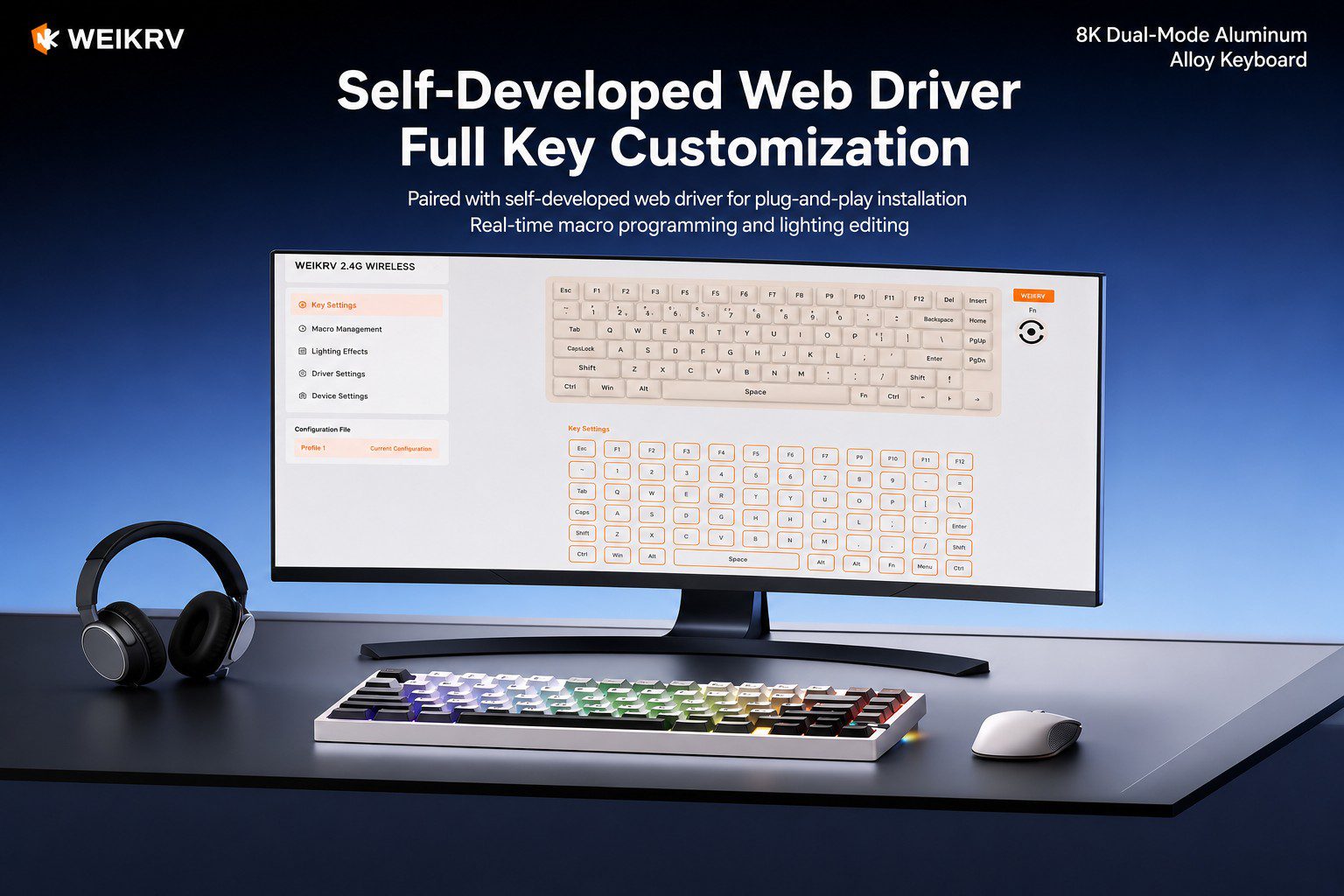WEIKAV NUT75 Mechanical Keyboard