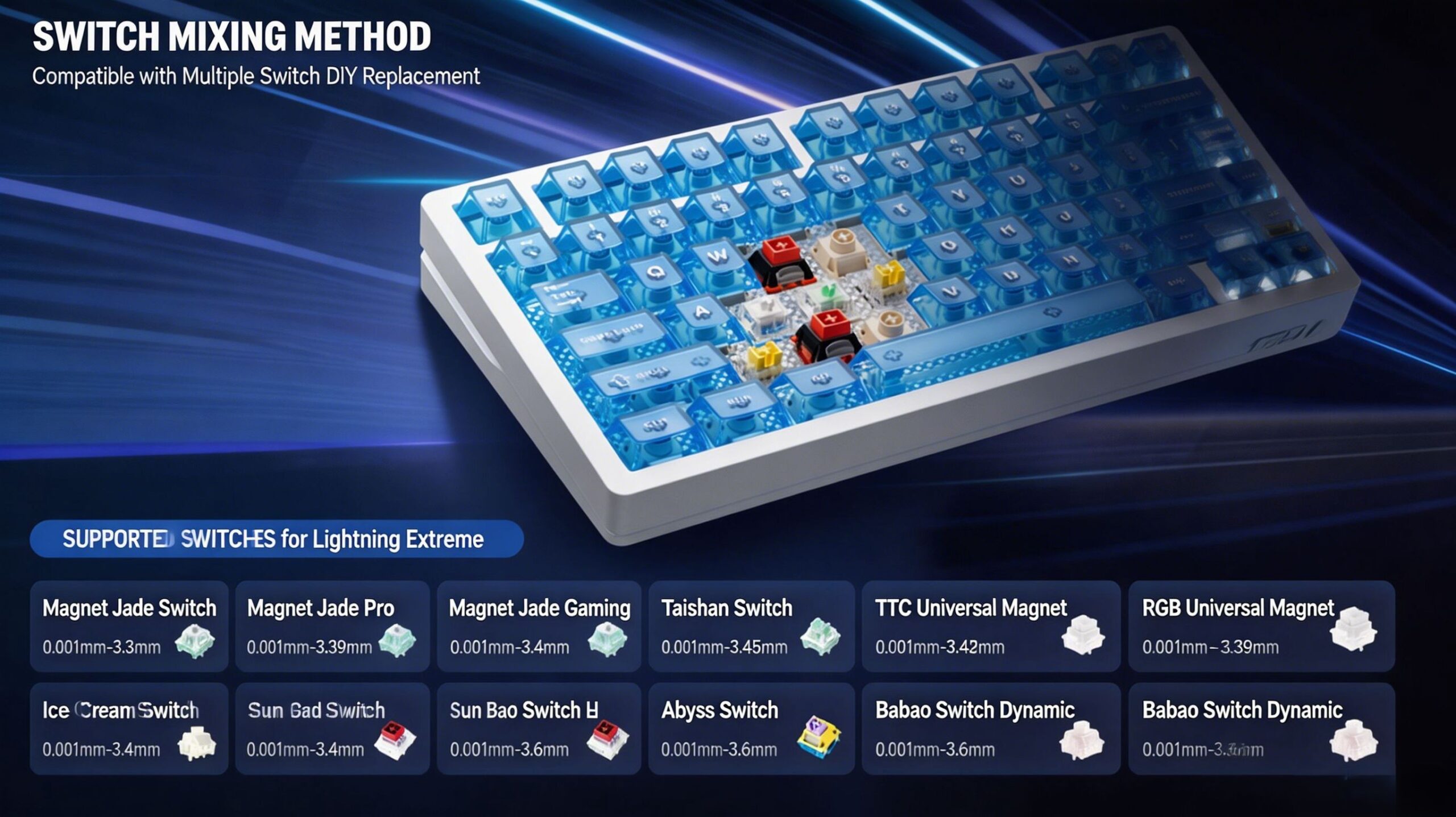 VGN Flash 75 Extreme Hall Effect Keyboard