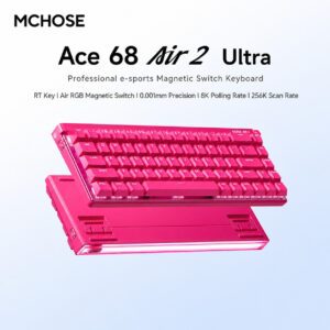 Ace 68 Air 2 Berry Red Mount Tai GT Magnetic Switch