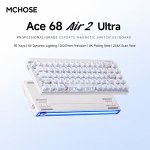 Ace 68 Air 2 Mist White Mount Tai GT Magnetic Switch