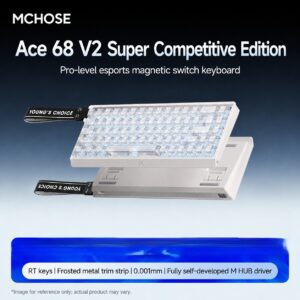 Ace68 V2 Ultra Edition Frosted White BMW Hall Effect Switch