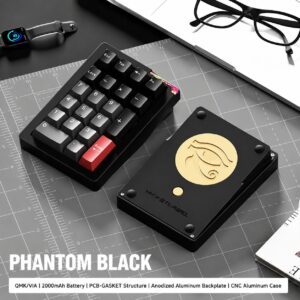Anodized Black Cocoon Break Edition Coconut Switch - Pixel Black Orange