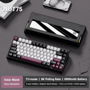 Anodized Black - Extreme Night - Lingyu Switch - Glass Backplate