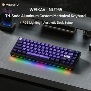 Anodized Black Magic Halloween with Coconut Switch