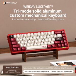 Anodized Red Cherry Sublimation with Coconut Switch