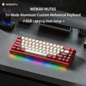 Anodized Red Cherry with Coconut Switch