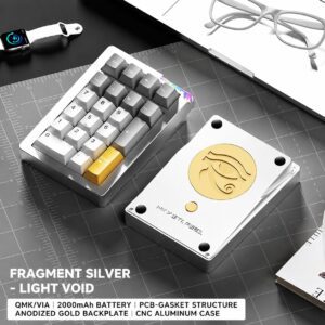 Anodized Silver Cocoon Break Edition - Coconut Switch - Light Sky