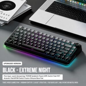 Black Black-Grey Side-Printed with Coconut Switch