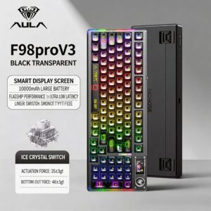 Black Transparent Ice Crystal Switch