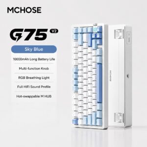 Clear Sky Blue Ice Blue Switch