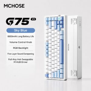Clear Sky Blue Qingti Switch