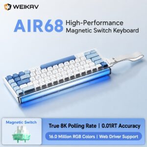 Clear Water Blue Magnetic Cloud Switch