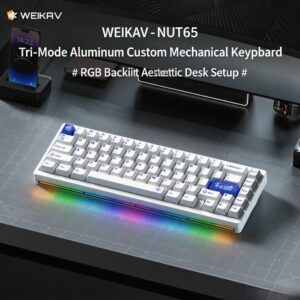 Electrophoretic Cool White Snow Winter with Coconut Switch