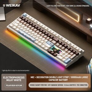 Electrophoretic Milky White - Heat Sublimation Polar Bear