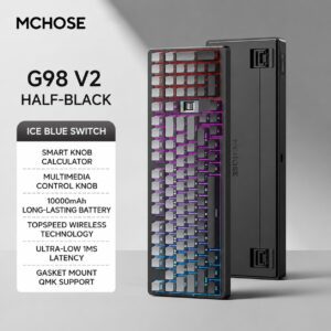 G98 V2 Polar Black Ice Blue Switch