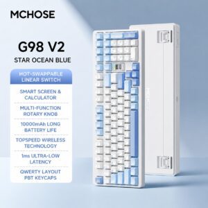 G98 V2 Starry Blue Flame Orange Switch