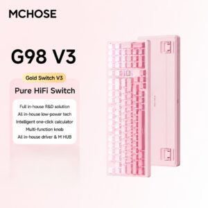 G98 V3 Mist Peach Gradient TTC Fast Gold Switch