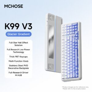 Glacier Gradient Kailh BOX Ice Cream Linear Switch