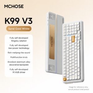 Golden Sand White Kailh BOX Ice Cream Linear Switch