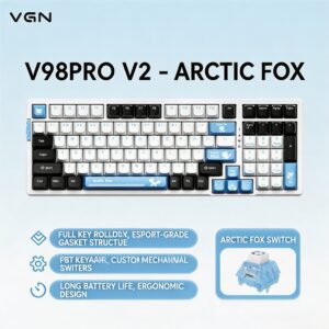 Kailh BOX Arctic Fox Switch Polar Limited Edition