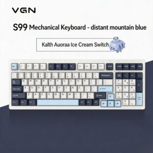 Kailh BOX Aurora Ice Cream Switch Far Mountain Blue RGB