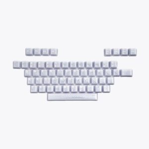 Purple Crackle - White - A