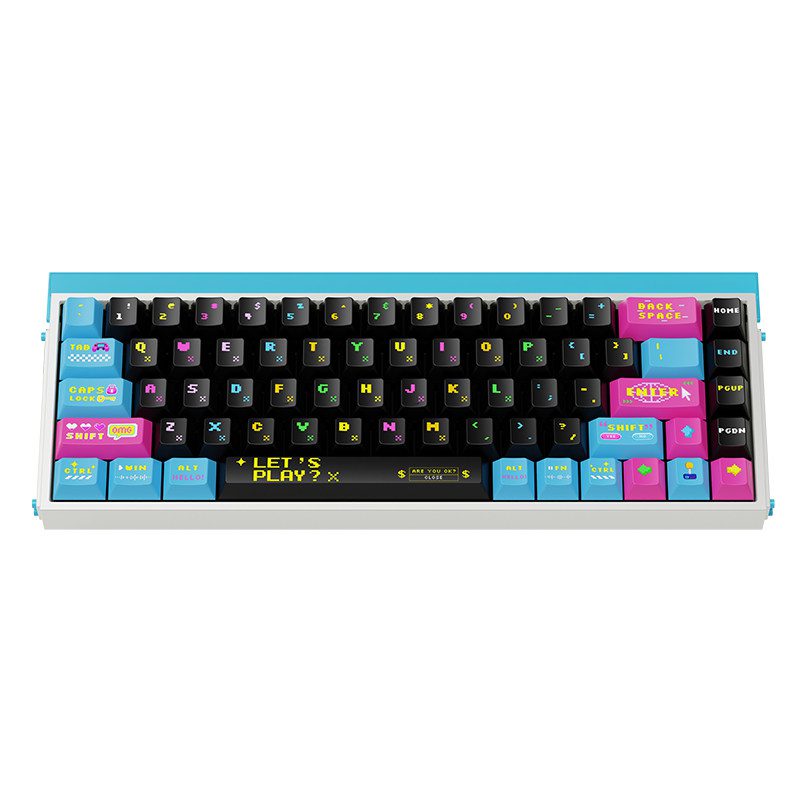 HEK Pixel Arcade PBT Dye-Sub Keycap Set