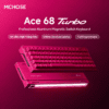 MCHOSE Ace 68 Turbo Magnetic Switch Mechanical Gaming Keyboard - Pink