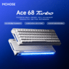 MCHOSE Ace 68 Turbo Magnetic Switch Mechanical Gaming Keyboard - Pink
