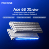 MCHOSE Ace 68 Turbo Magnetic Switch Mechanical Gaming Keyboard - Pink