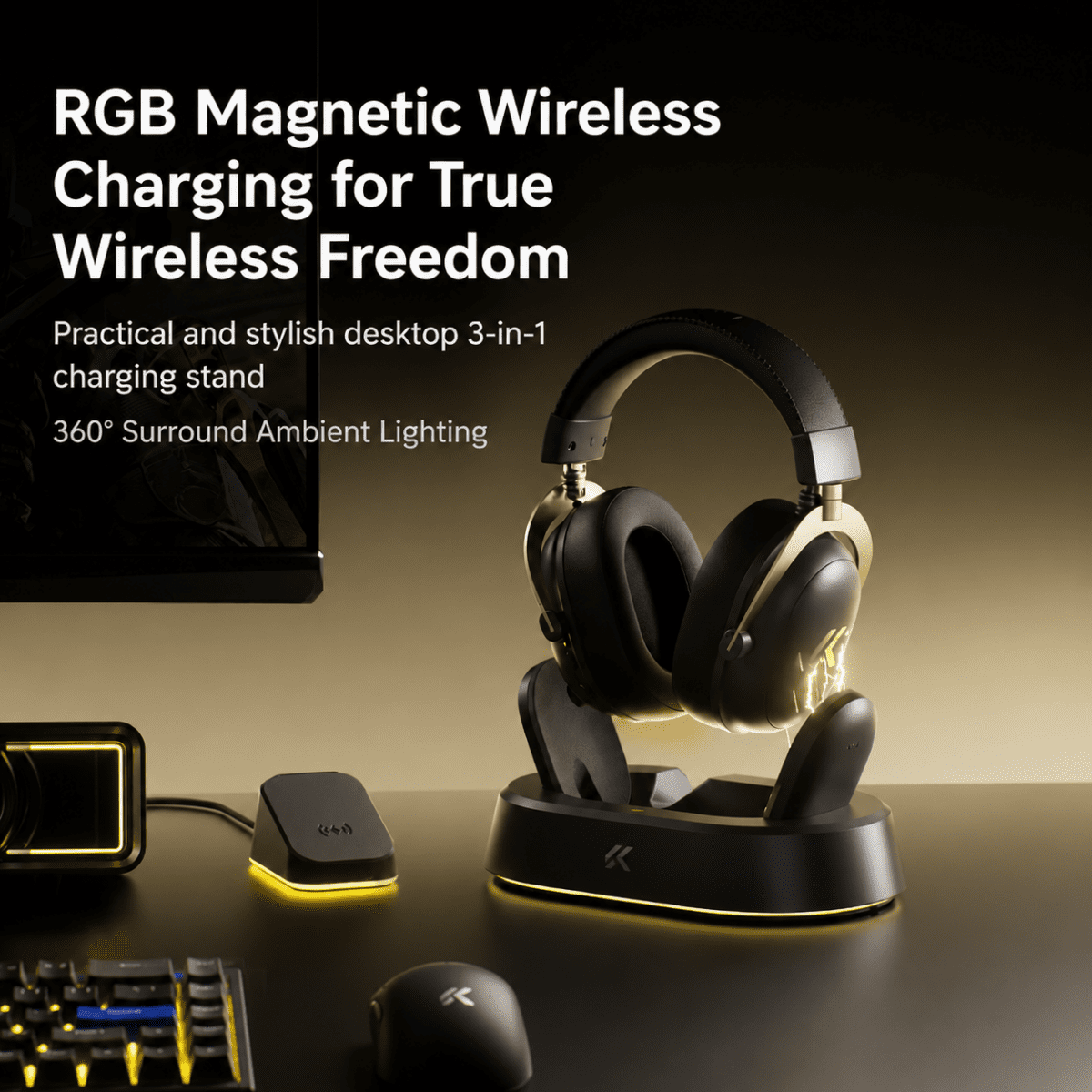MCHOSE V9 Turbo Wireless Gaming Headset