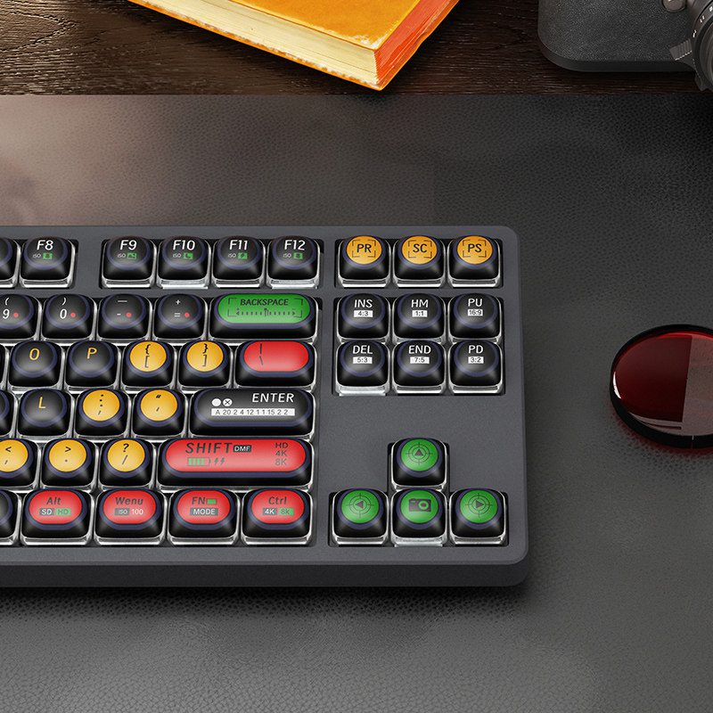 HEK Meow Meow Fast Food Photography Keycaps
