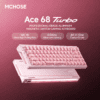 MCHOSE Ace 68 Turbo Magnetic Switch Mechanical Gaming Keyboard - Pink